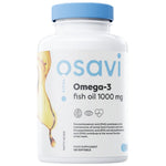 Osavi Omega 3 Fish Oil 1000 mg Lemon Flavor - Омега 3 рибено масло с лимон