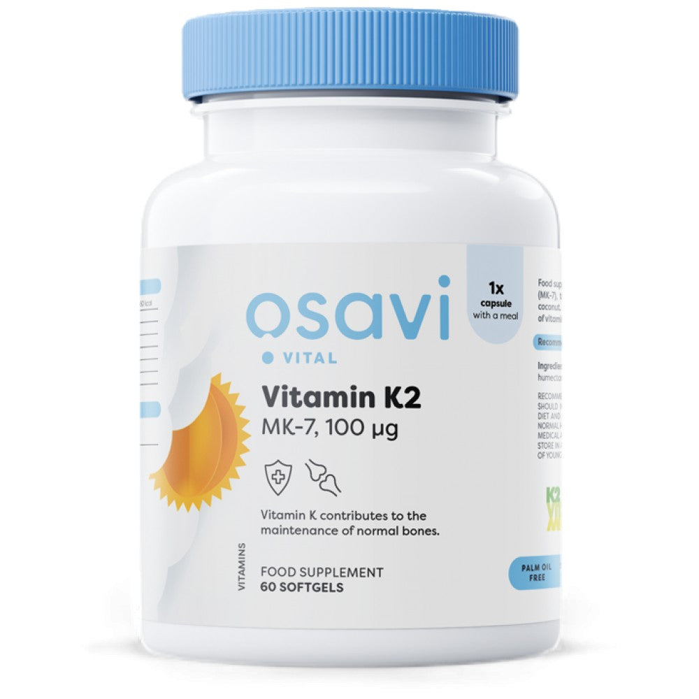 Osavi Vitamin K2 MK-7 100 mcg - Витамин К2 MK-7 100 mcg