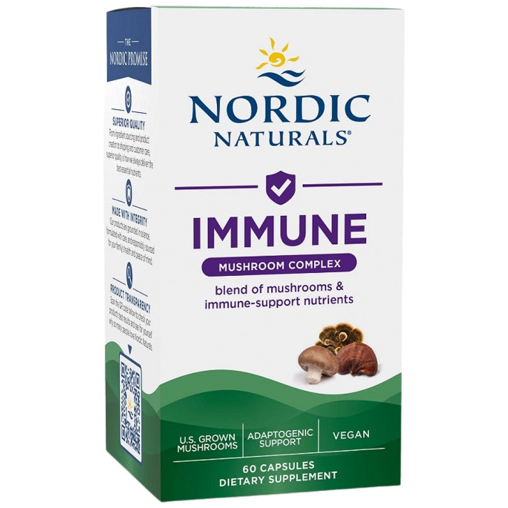 Nordic Naturals Immune Mushroom Complex - Гъбен комплекс за имунитет