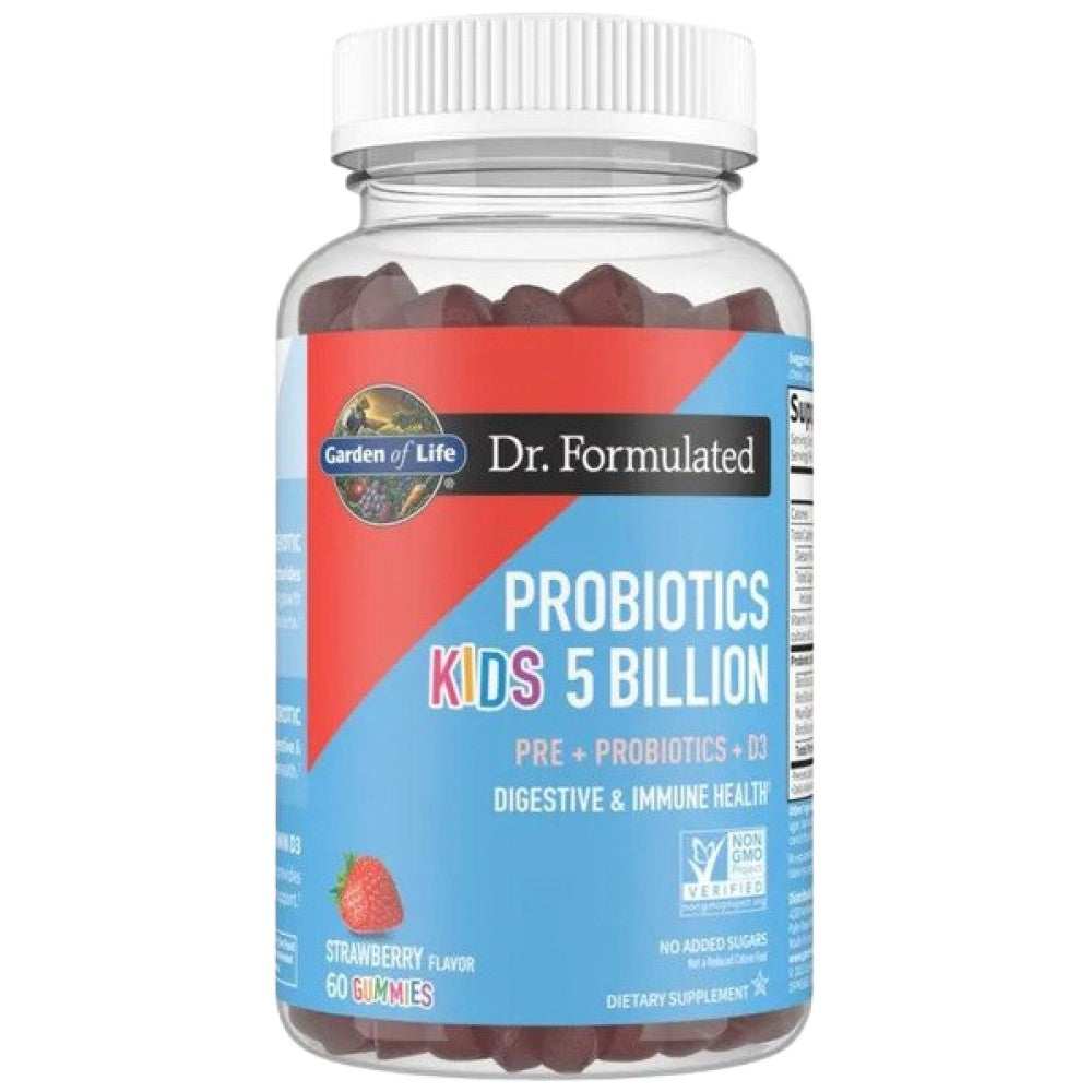 Garden Of Life Dr. Formulated Probiotics Kids 5 Billion Gummies - Пробиотик гъми за деца 5 млрд.