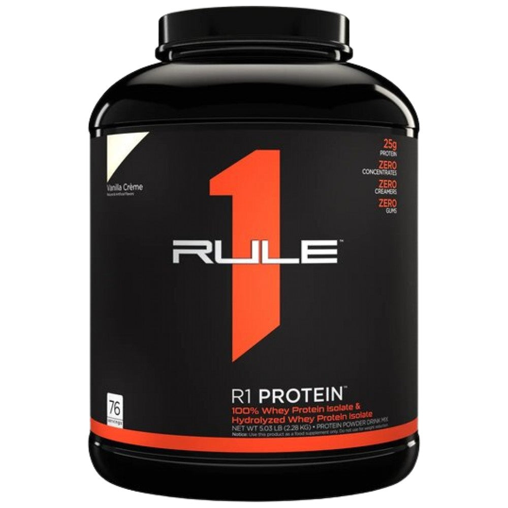Rule1 R1 Protein 100% Whey Isolate & Whey Hydrolysate - Суроватъчен изолат и хидролизат