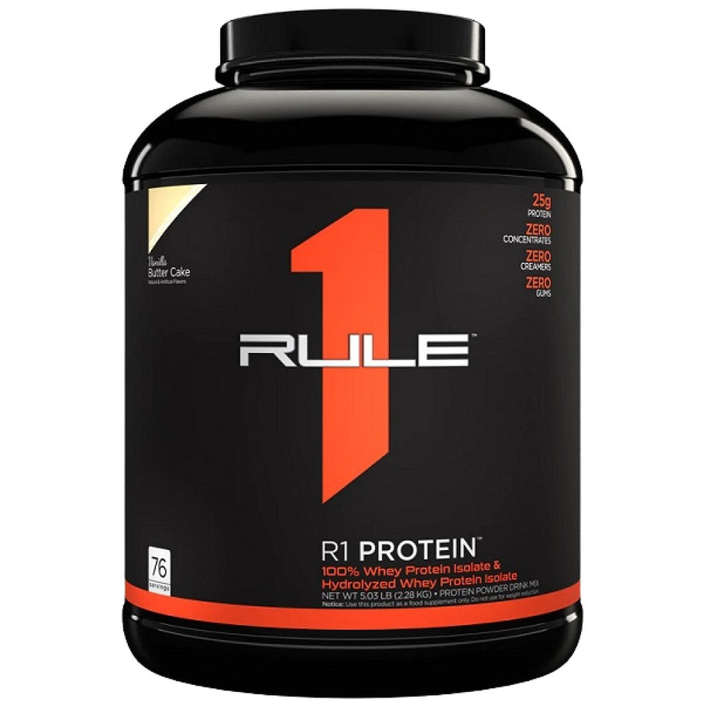 Rule1 R1 Protein 100% Whey Isolate & Whey Hydrolysate - Суроватъчен изолат и хидролизат