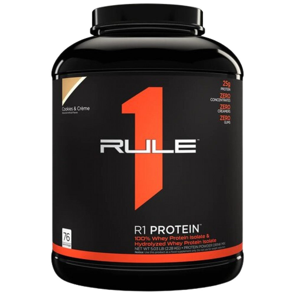 Rule1 R1 Protein 100% Whey Isolate & Whey Hydrolysate - Суроватъчен изолат и хидролизат