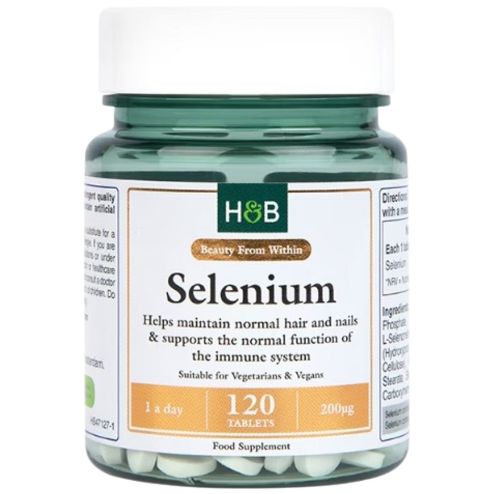 Holland And Barrett Selenium 200 mcg - Селен 200 mcg