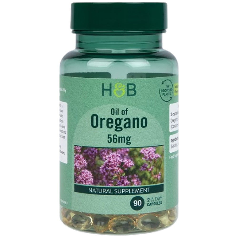 Holland And Barrett Oil of Oregano 56 mg - Риганово масло 56 mg