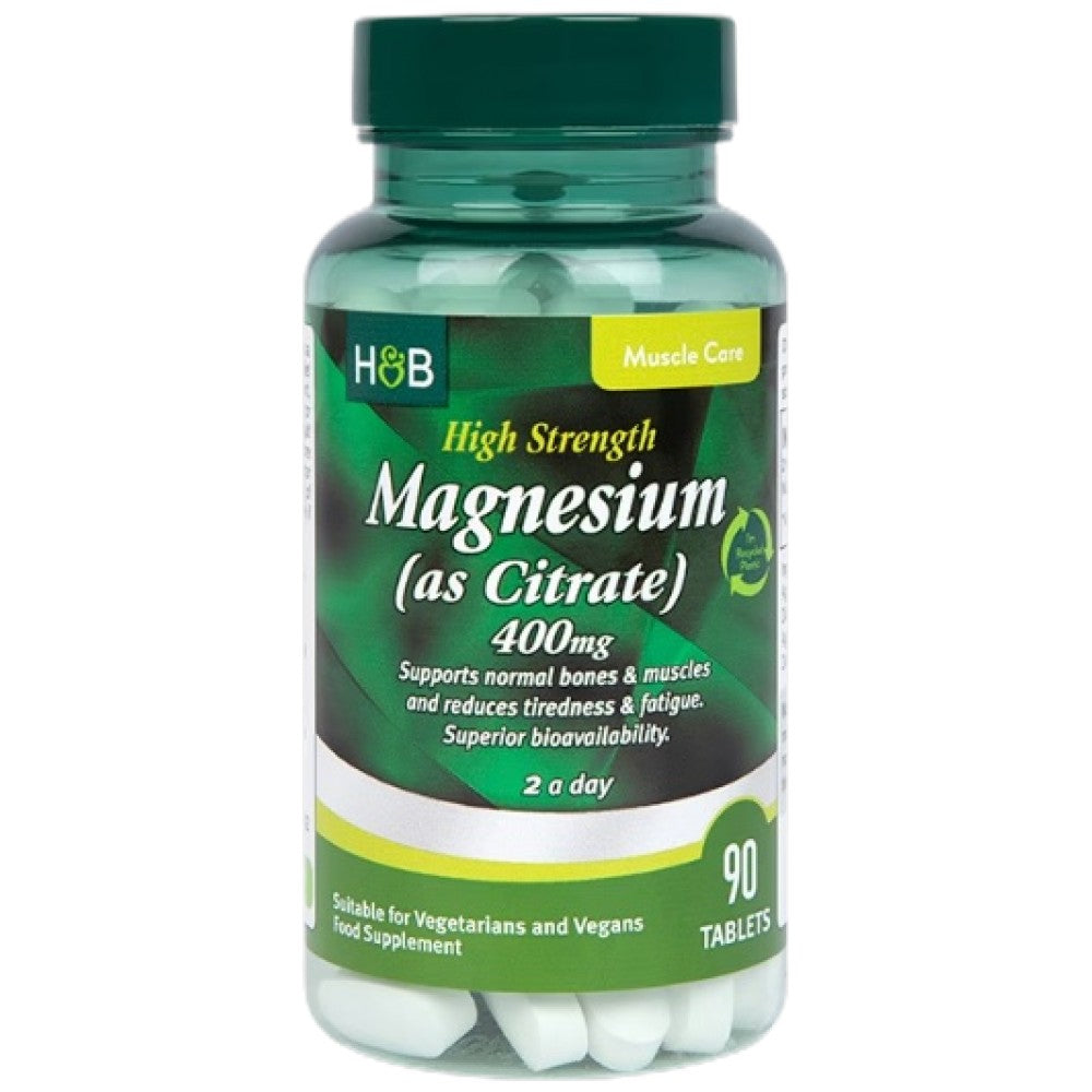 Holland And Barrett High Strength Magnesium Citrate 400 mg - Магнезиев цитрат 400 mg