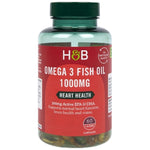 Holland And Barrett Omega 3 Fish Oil Concentrate 1000 mg - Концентрирано рибено масло 1000 mg