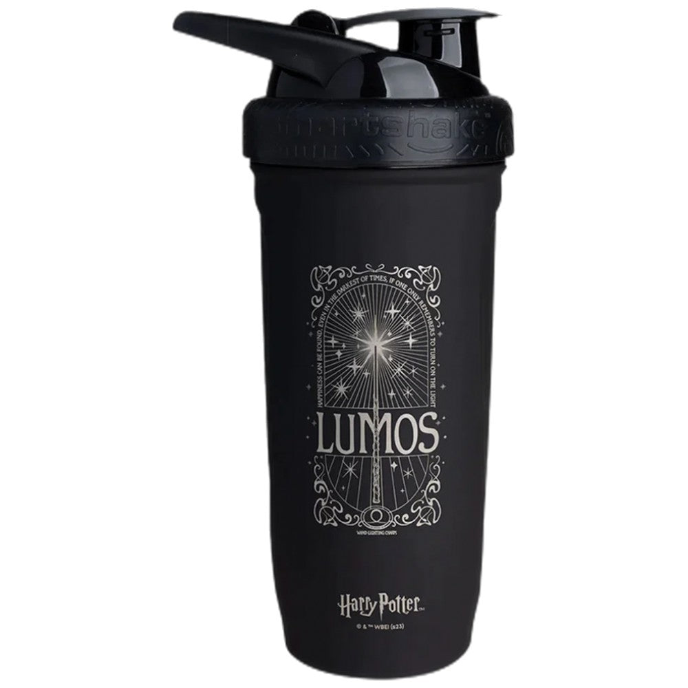 SmartShake Smart Reforce Stainless Steel Shaker Harry Potter Lumos - Метален шейкър Harry Potter