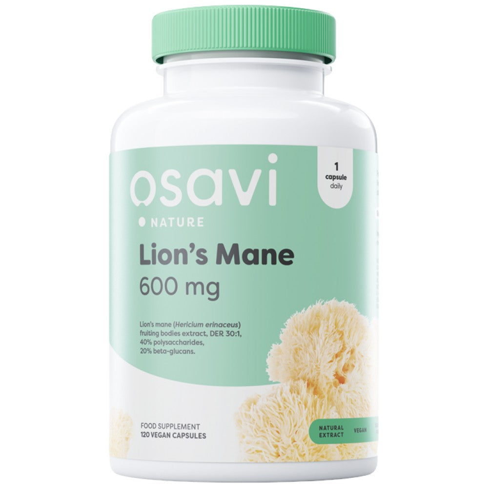 Osavi Lion's Mane 600 mg - Лъвска грива 600 mg