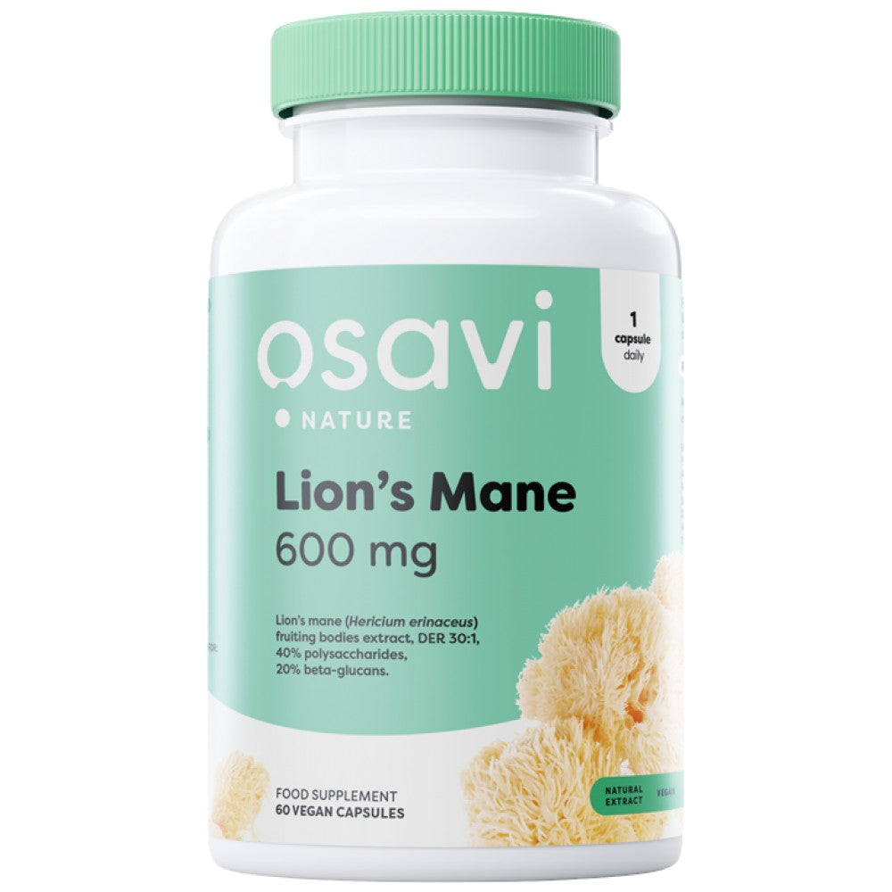 Osavi Lion's Mane 600 mg - Лъвска грива 600 mg