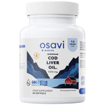 Osavi Norwegian Cod Liver Oil 1000 mg Lemon Flavored - Норвежко масло от черен дроб на треска 1000 mg