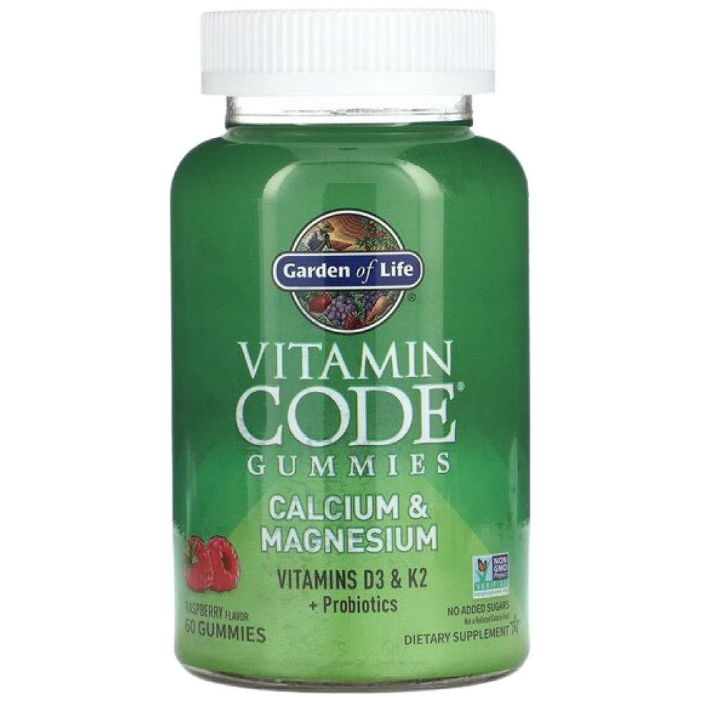 Garden Of Life Vitamin Code Calcium & Magnesium Gummies - Калций и магнезий гъми