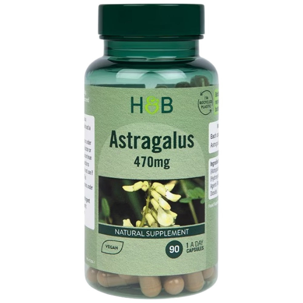 Holland And Barrett Astragalus 470 mg - Астрагал 470 mg