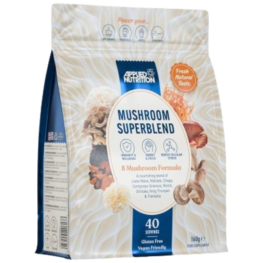 Applied Nutrition Mushroom Blend 8 Mushrooms Complex - Комплекс от 8 гъби