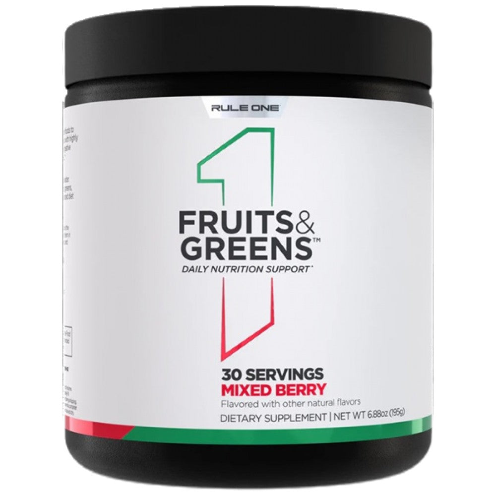 Rule1 Fruits & Greens 2.0 New Formula - Суперхрана от плодове и зеленчуци