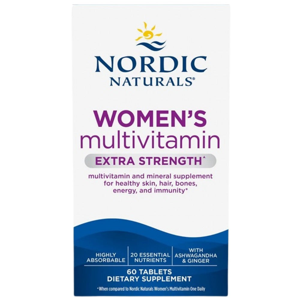 Nordic Naturals Women's Multivitamin Extra Strength - Мултивитамини за жени усилени