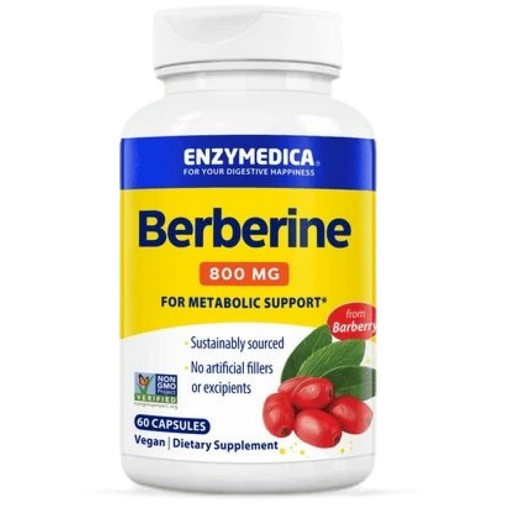 Enzymedica Berberine 800 mg - Берберин 800 mg