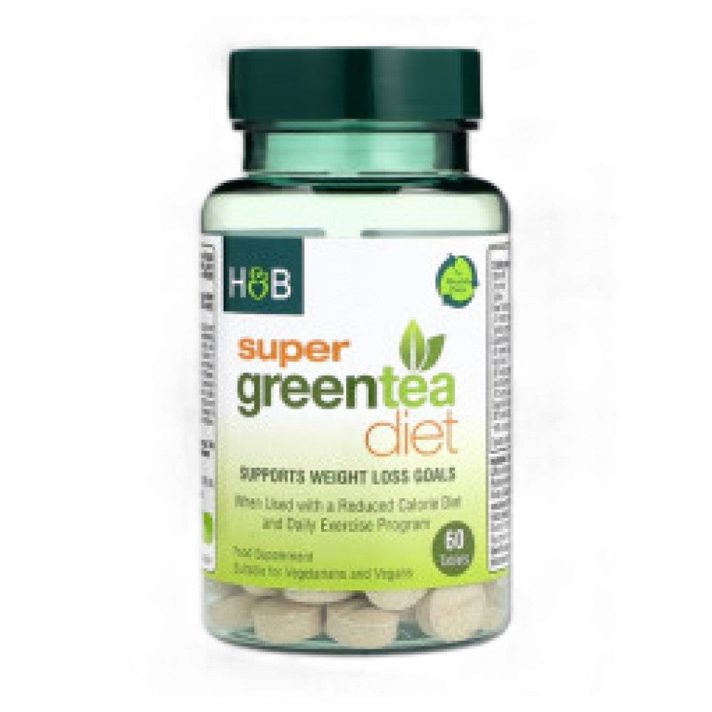 Holland And Barrett Super Green Tea Diet Thermogenic Burner - Зелен чай термогенен фетбърнър