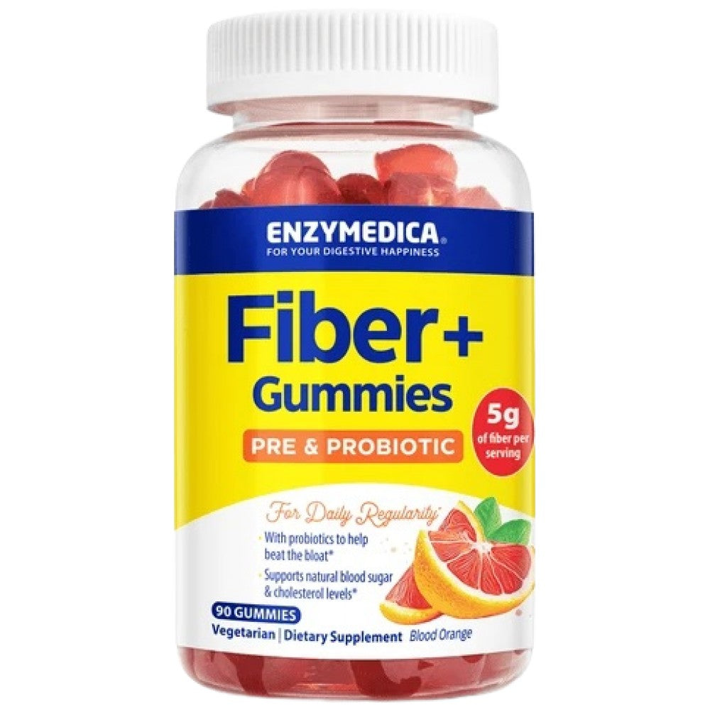 Enzymedica Fiber+ Gummies - Фибри гъми