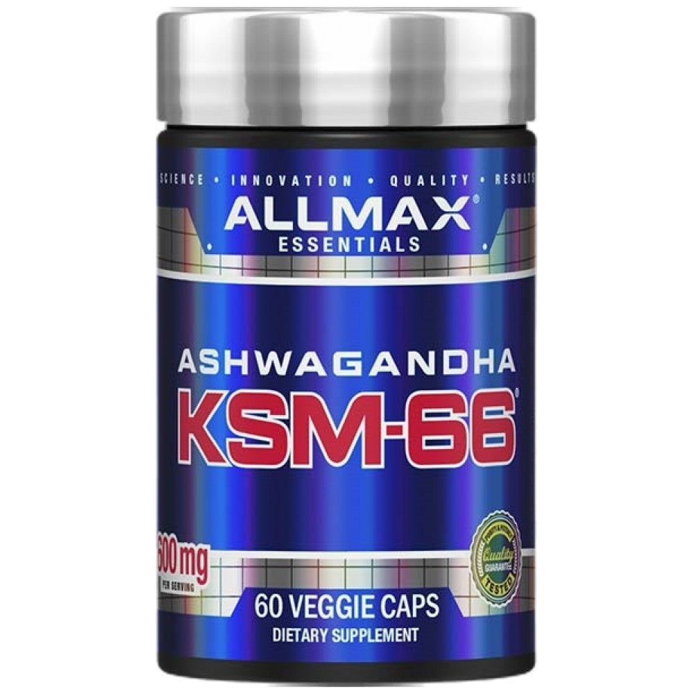 AllMax Nutrition Ashwagandha KSM-66 300 mg - Ашваганда KSM-66 300 mg