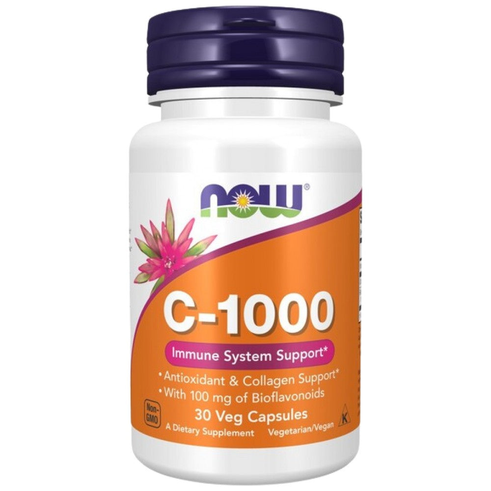 NOW Foods Vitamin C-1000 with Bioflavonoids - Витамин С 1000 mg с биофлавоноиди