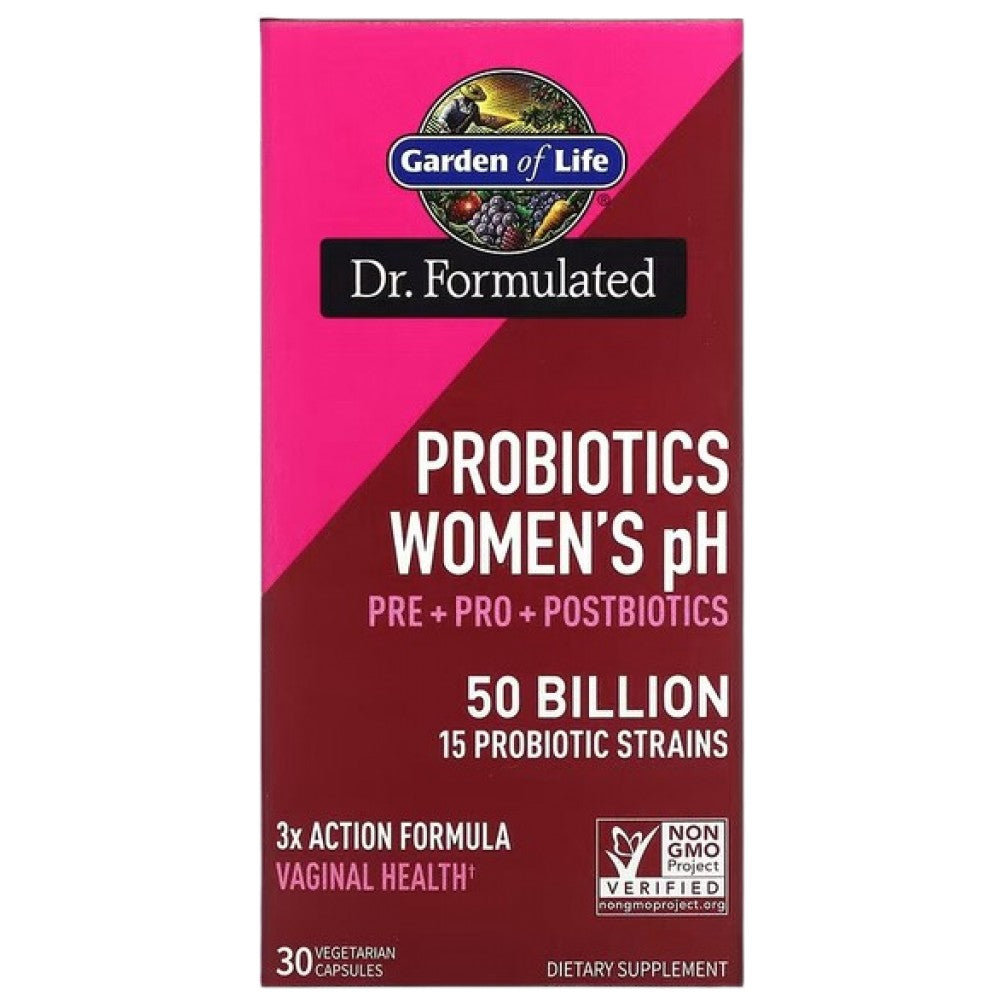 Garden Of Life Dr. Formulated Probiotics Women's pH - Пробиотик за жени