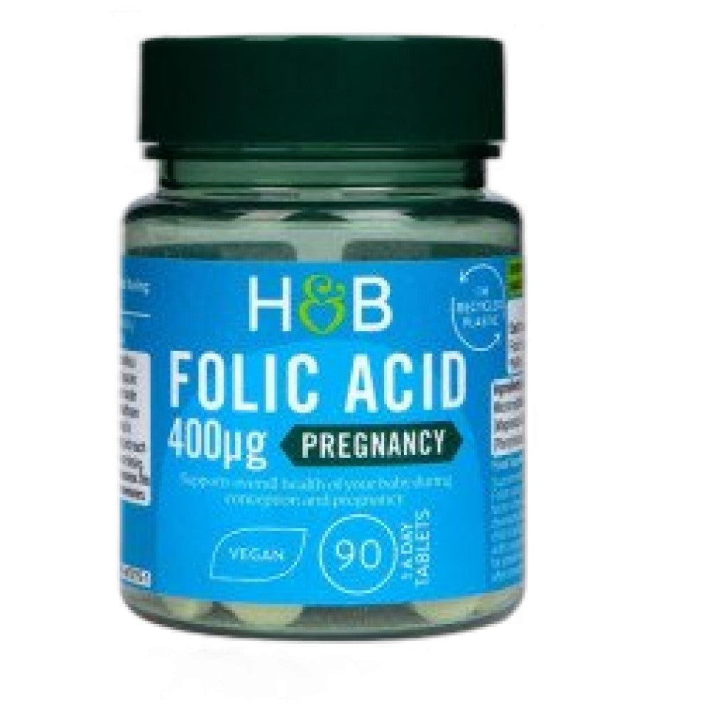 Holland And Barrett Folic Acid 400 mcg - Фолиева киселина 400 mcg