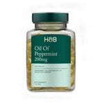 Holland And Barrett Oil of Peppermint 200 mg - Ментово масло 200 mg