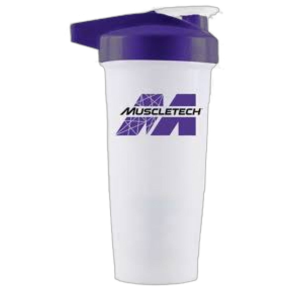 MuscleTech Shaker White/Purple - Шейкър бяло-лилав
