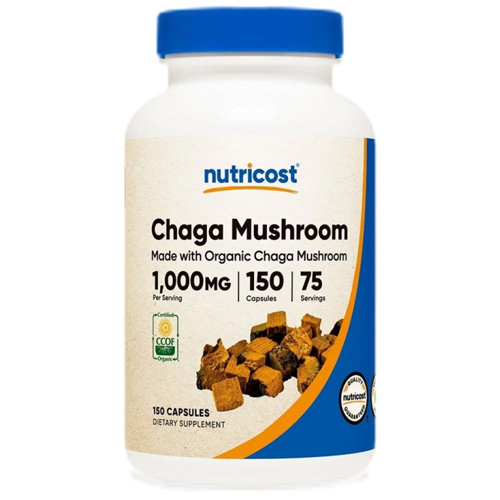 Nutricost Chaga Mushroom Extract 500 mg - Чага екстракт 500 mg
