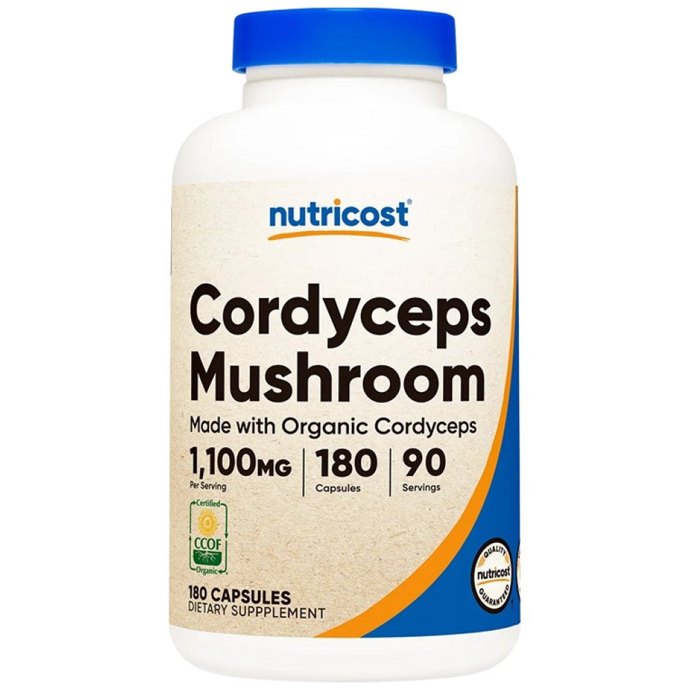 Nutricost Cordyceps 550 mg - Гъба кордицепс 550 mg