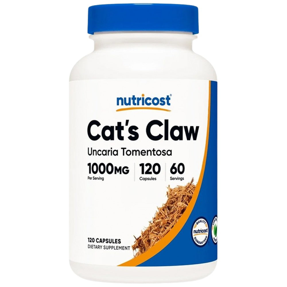Nutricost Cat's Claw 500 mg - Котешки нокът 500 mg