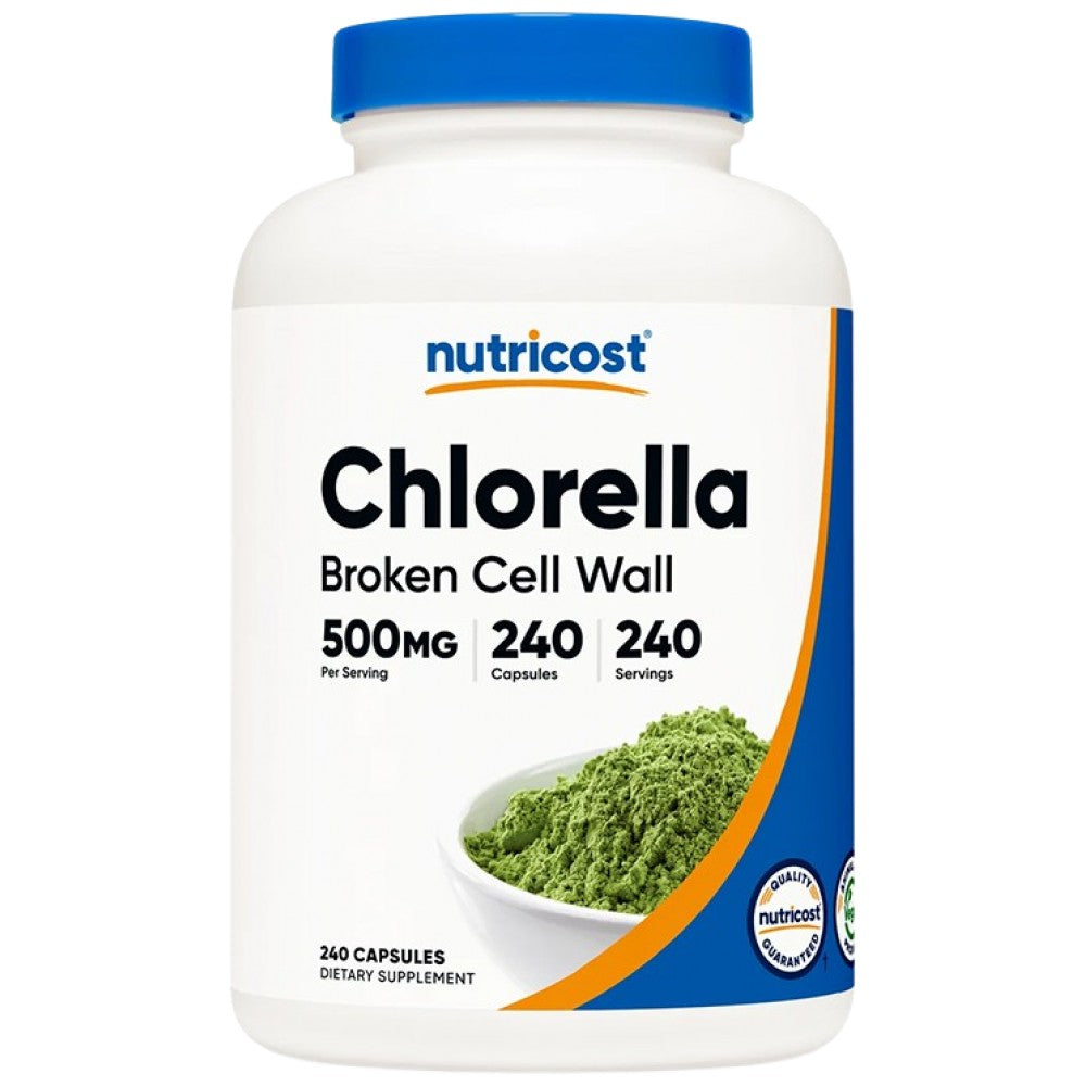 Nutricost Chlorella 500 mg - Хлорела 500 mg