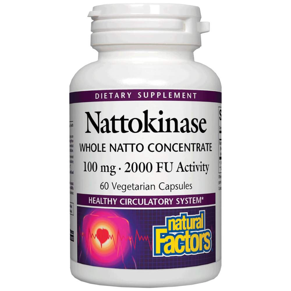 Natural Factors Nattokinase 100 mg - Натокиназа 100 mg