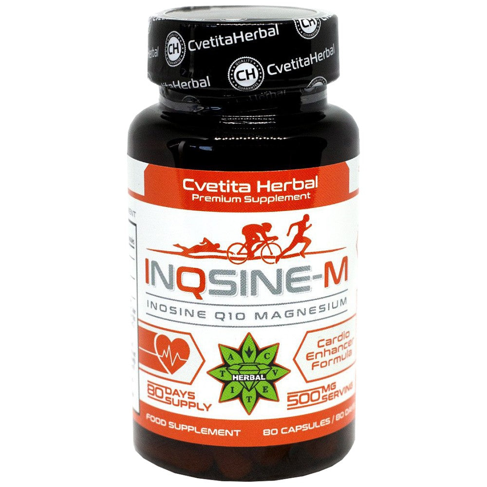 Cvetita Herbal InQsine-M 500 mg - Инозин 500 mg за издръжливост