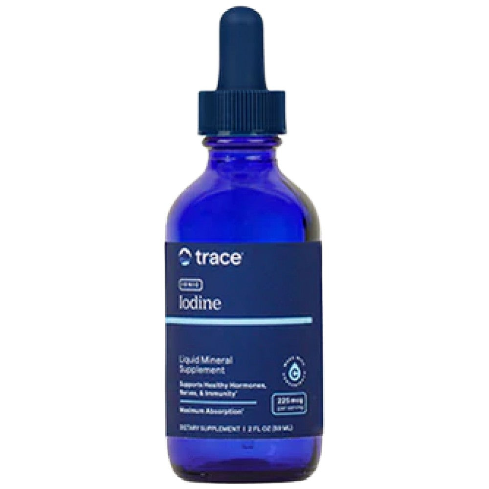 Trace Minerals Ionic Iodine 225 mcg - Течен йонен йод 225 mcg