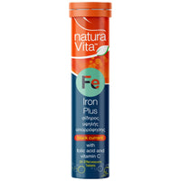 Natura Vita Iron plus Folic Acid & Vitamin C - Желязо с фолиева киселина и Витамин C