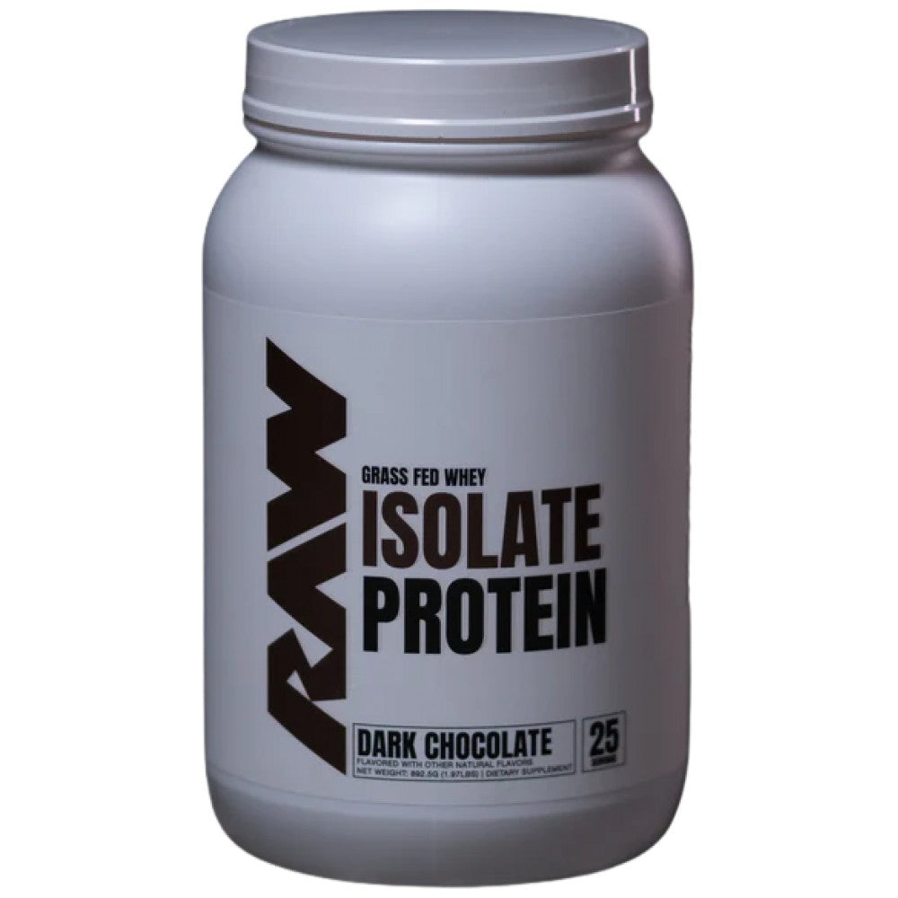RAW Nutrition Isolate Protein Grass Fed Whey - Суроватъчен протеин изолат