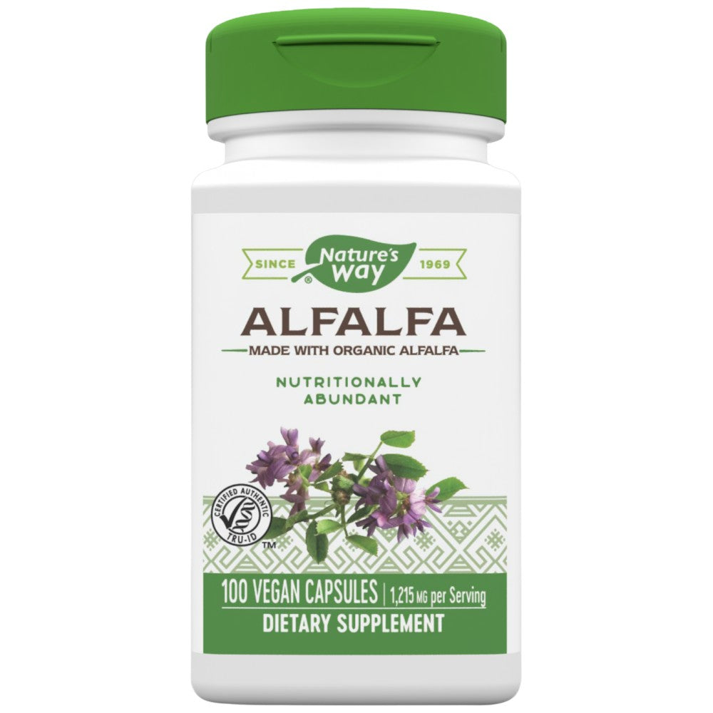 Nature’s Way Alfalfa Leaves 405 mg - Люцерна листа 405 mg