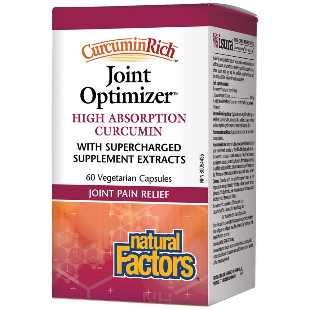 Natural Factors Joint Optimizer 555 mg - Комплекс за стави