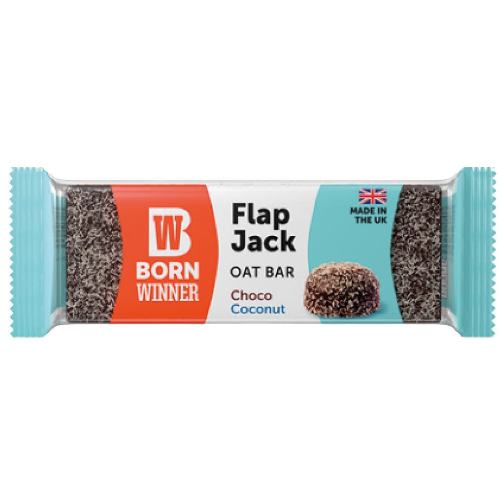 Born Winner Flap Jack Oat Bar with Topping - Овесен бар с топинг