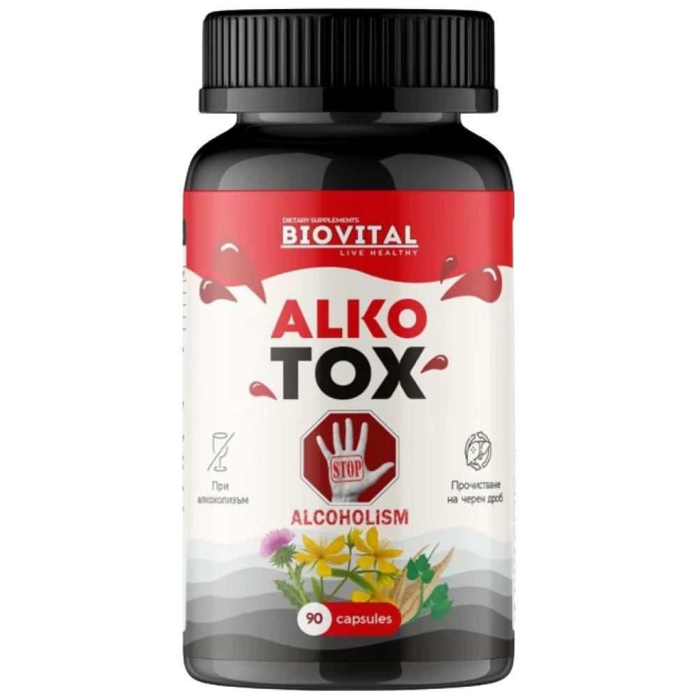 Biovital AlkoTox - Детокс формула за черен дроб