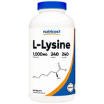 Nutricost L-Lysine 1000 mg - L-Лизин 1000 mg