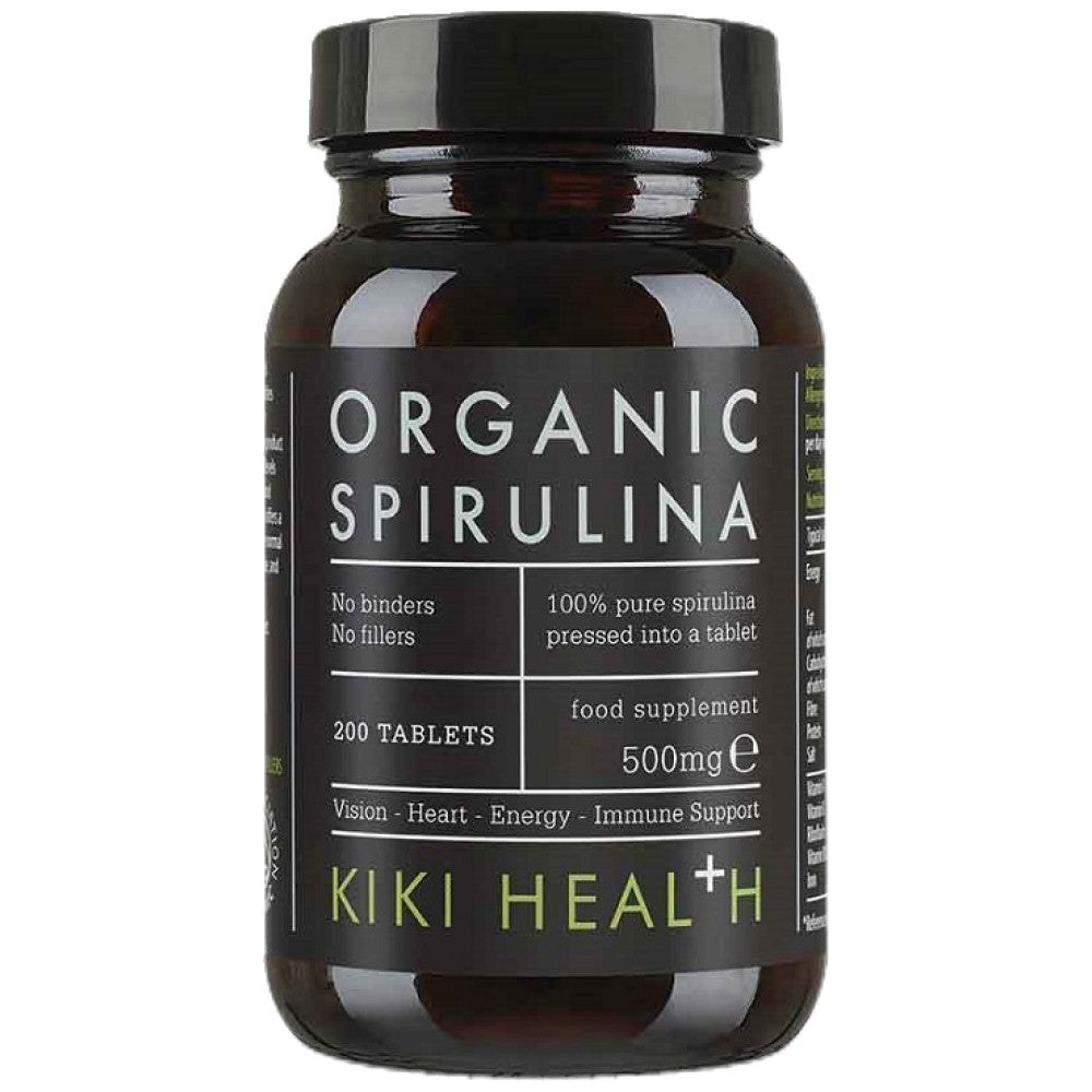 KIKI Health Spirulina Organic 500 mg - Био спирулина 500 mg