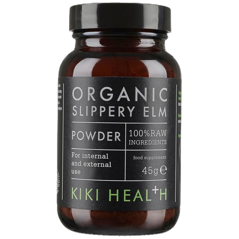KIKI Health Slippery Elm Organic Powder - Хлъзгав бряст на прах био