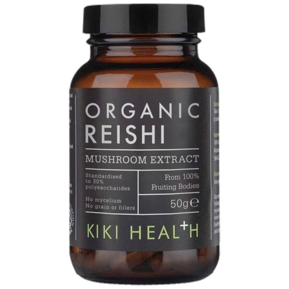 KIKI Health Organic Reishi Extract Powder - Био гъба рейши на прах