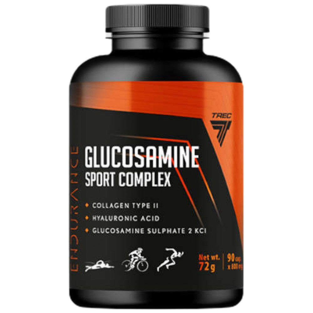 Trec Nutrition Glucosamine Sport Complex with Hyaluronic Acid & Collagen Type II - Комплекс за стави с глюкозамин