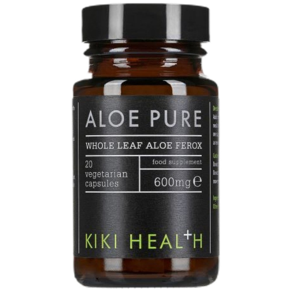 KIKI Health Aloe Pure 600 mg Whole Leaf Aloe Ferox - Алое ферокс 600 mg