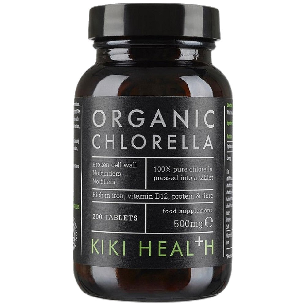 KIKI Health Organic Chlorella 500 mg - Органична хлорела 500 mg