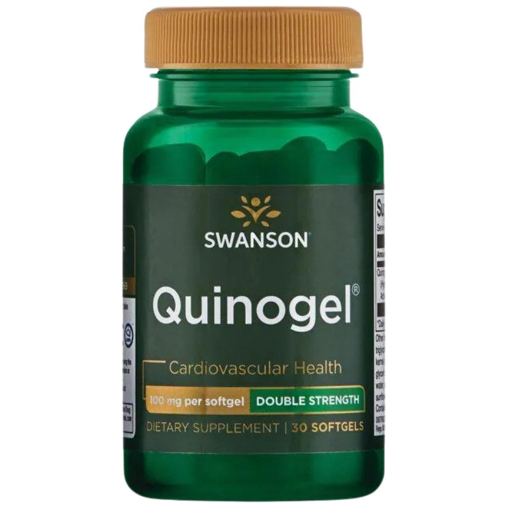 SWANSON Quinogel 100 mg Double Strength - Убихинол 100 mg